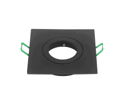 Square CNC Downlighter – Matt Black