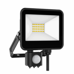 20W LED Motion Floodlight + 180AC - 277V Driver 1kV Surge  Protection with / EMC / CE / SANS Approved